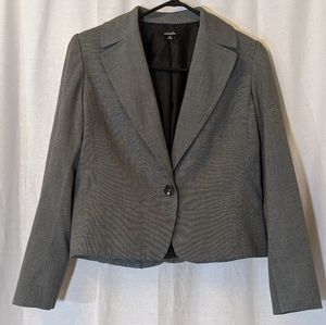 Rafaella Grey Button Blazer Size 8